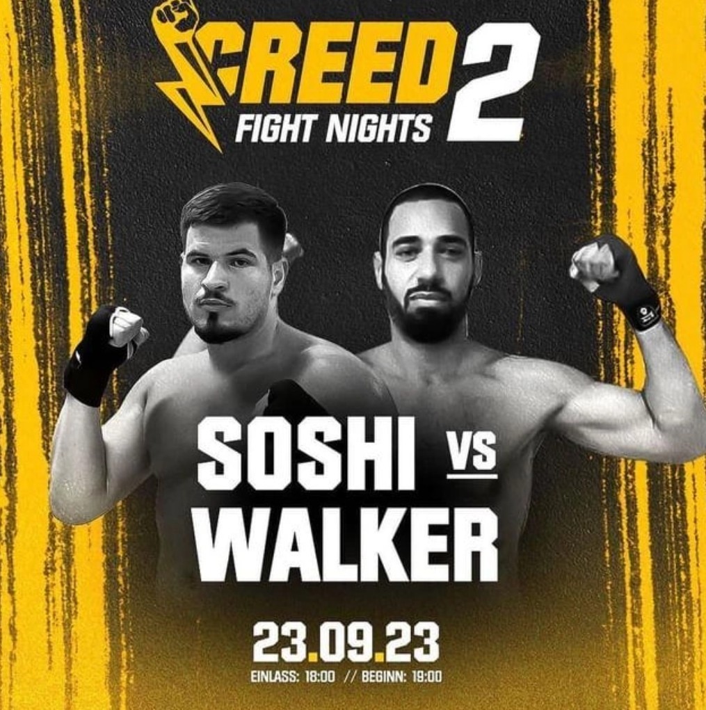 CREED 2 Fight Nights — Soshi vs Walker fight poster